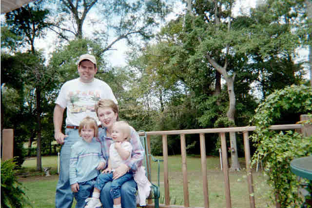 Merilese with Dad, Mom and Katherine