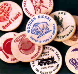 Wooden Tokens