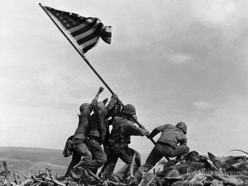 On Iwo Jima